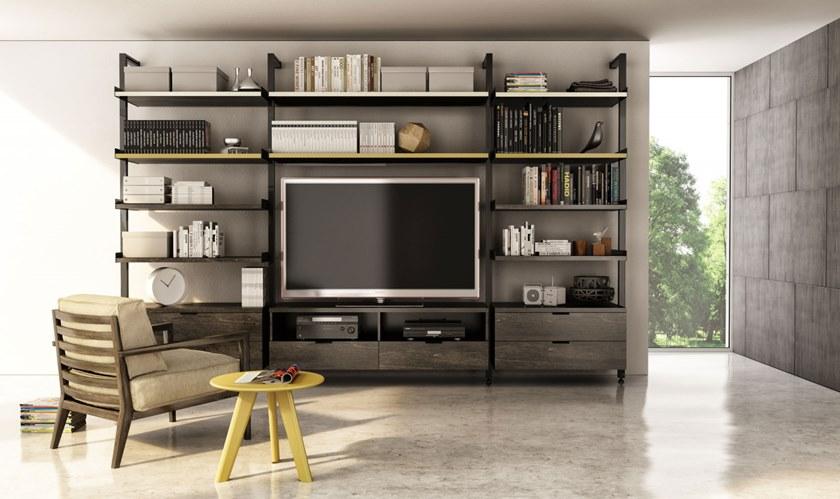 Huppé Модульная гардеробная из алюминия Gravity Config #7 - #8 - #9 HUPPE - Вид №5