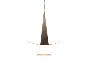 Латунь затемнения светодиодный подвесной светильник