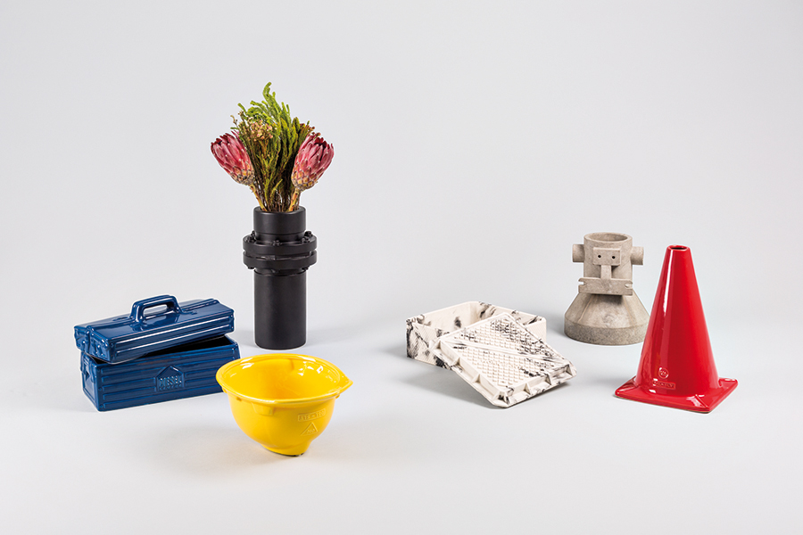 Ваза из каменной керамики Work is over Seletti 11055 - Вид №7