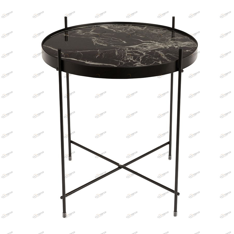 Стол журнальный Cupid Marble черный Zuiver 2300080