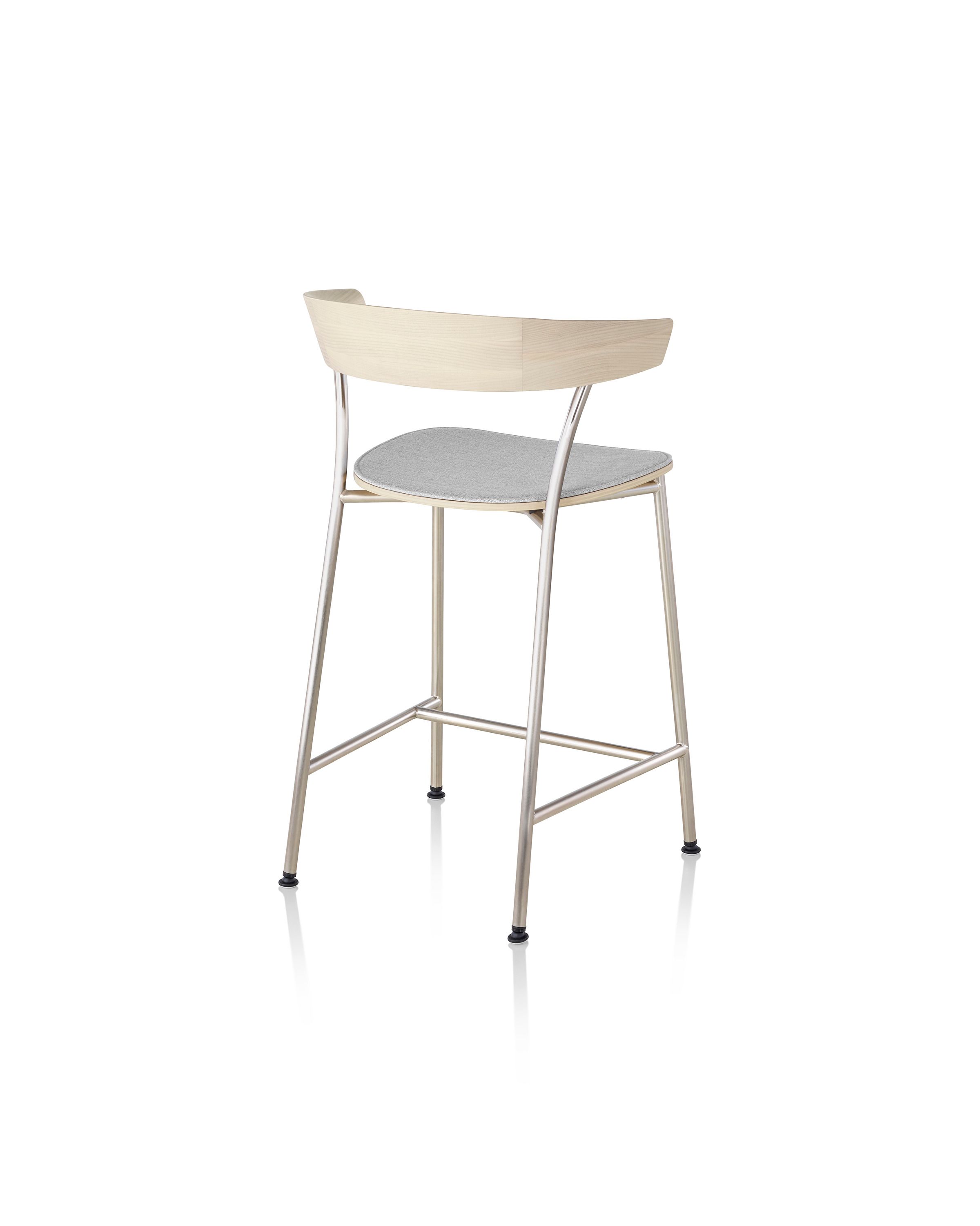 Деревянный стул с мягким сиденьем Herman Miller Leeway ARCH-00148459 - Вид №16