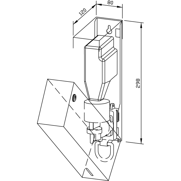 728072 Дозатор пенного мыла WP103 WAGNER_EWAR A-LINE Wagner Ewar  - Вид №1