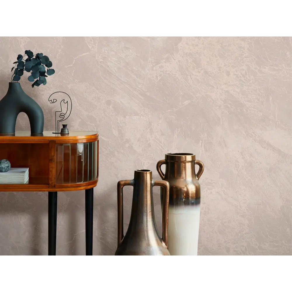 Victoria Stenova Sanremo - флизелиновые обои темно-бежевые для элегантного интерьера 88672280 STLM-0818348 - Вид №3