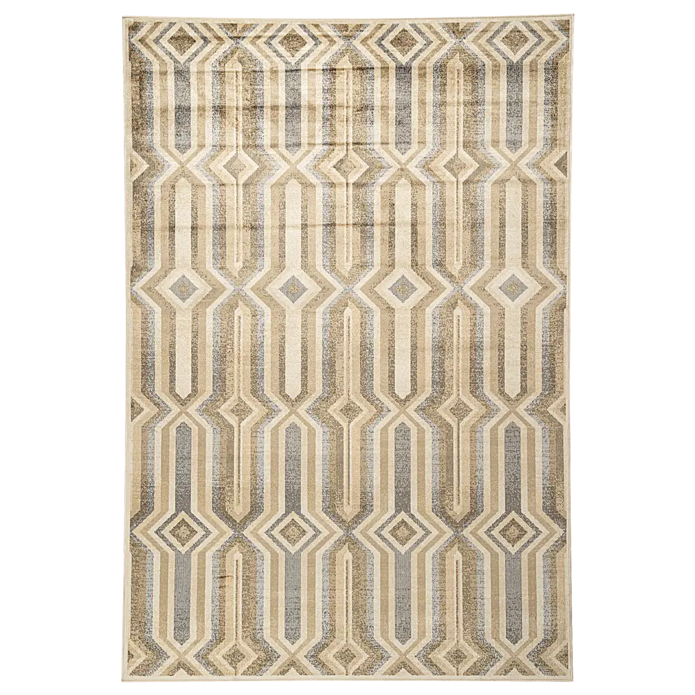 Ковер Porto 160x230 см вискоза 9765/260440 цвет бежевый 89374974 STLM-2006390 VERBATEX  - Вид №1