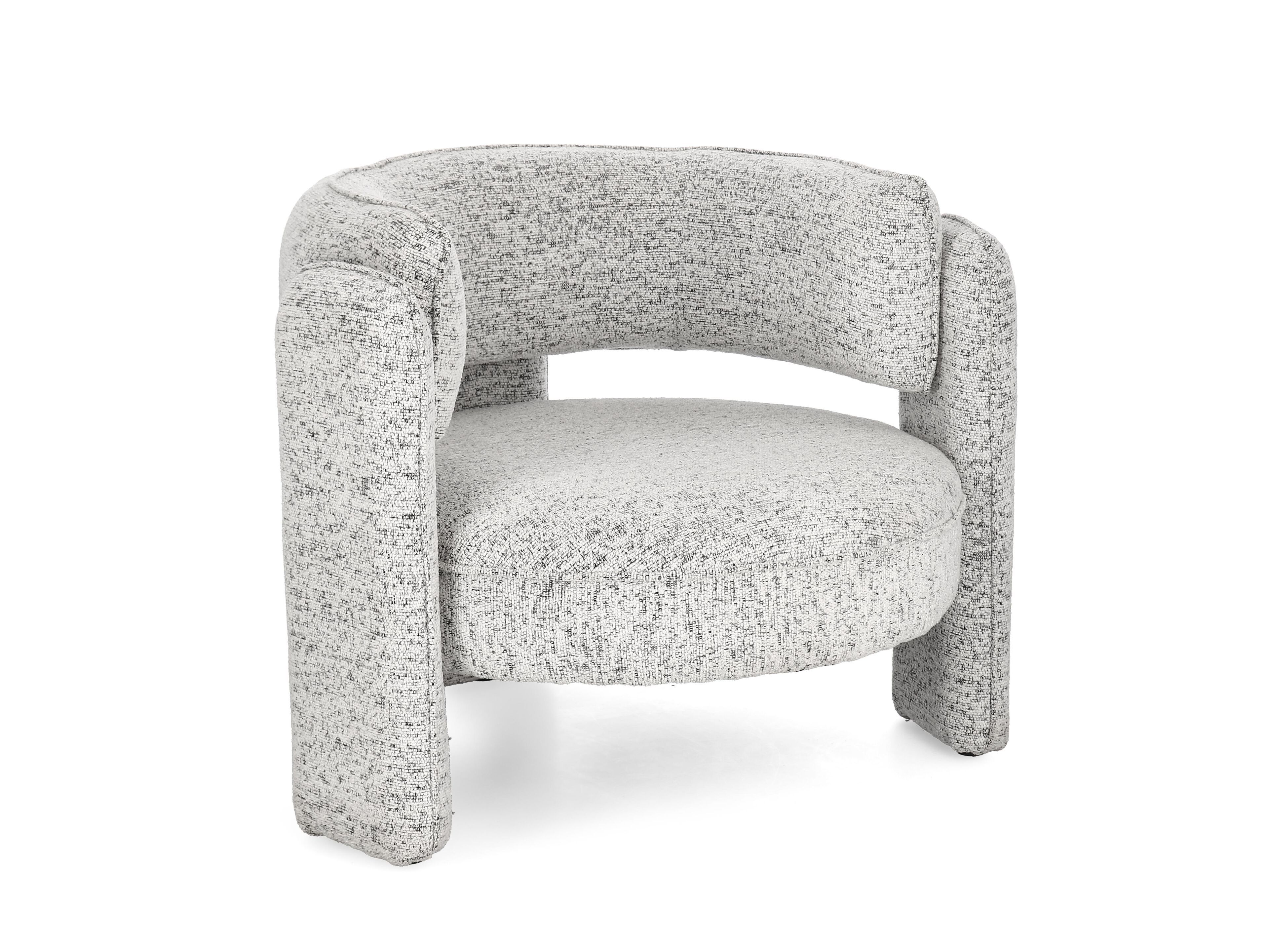 Тканевое кресло с подлокотниками BIZZOTTO AISHA ARCH-00081053