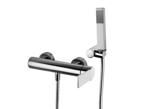 Открытый смеситель для душа с ручным душем