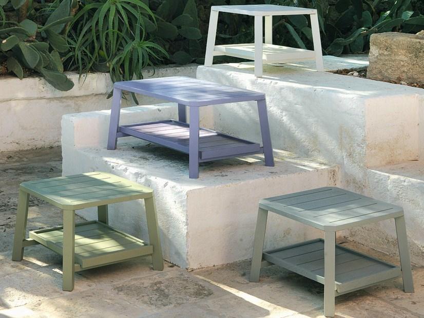 Ethimo Садовый столик из дерева с подносом Petit club Pcqm0500 - Вид №2