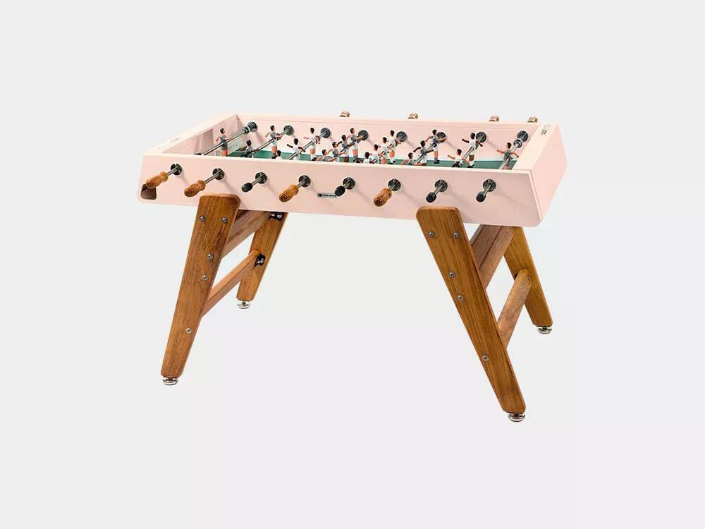 Прямоугольный стальной кальциобалилья и ножки из Ироко RS Barcelona RS3 WOOD ARCH-00003959 - Вид №22