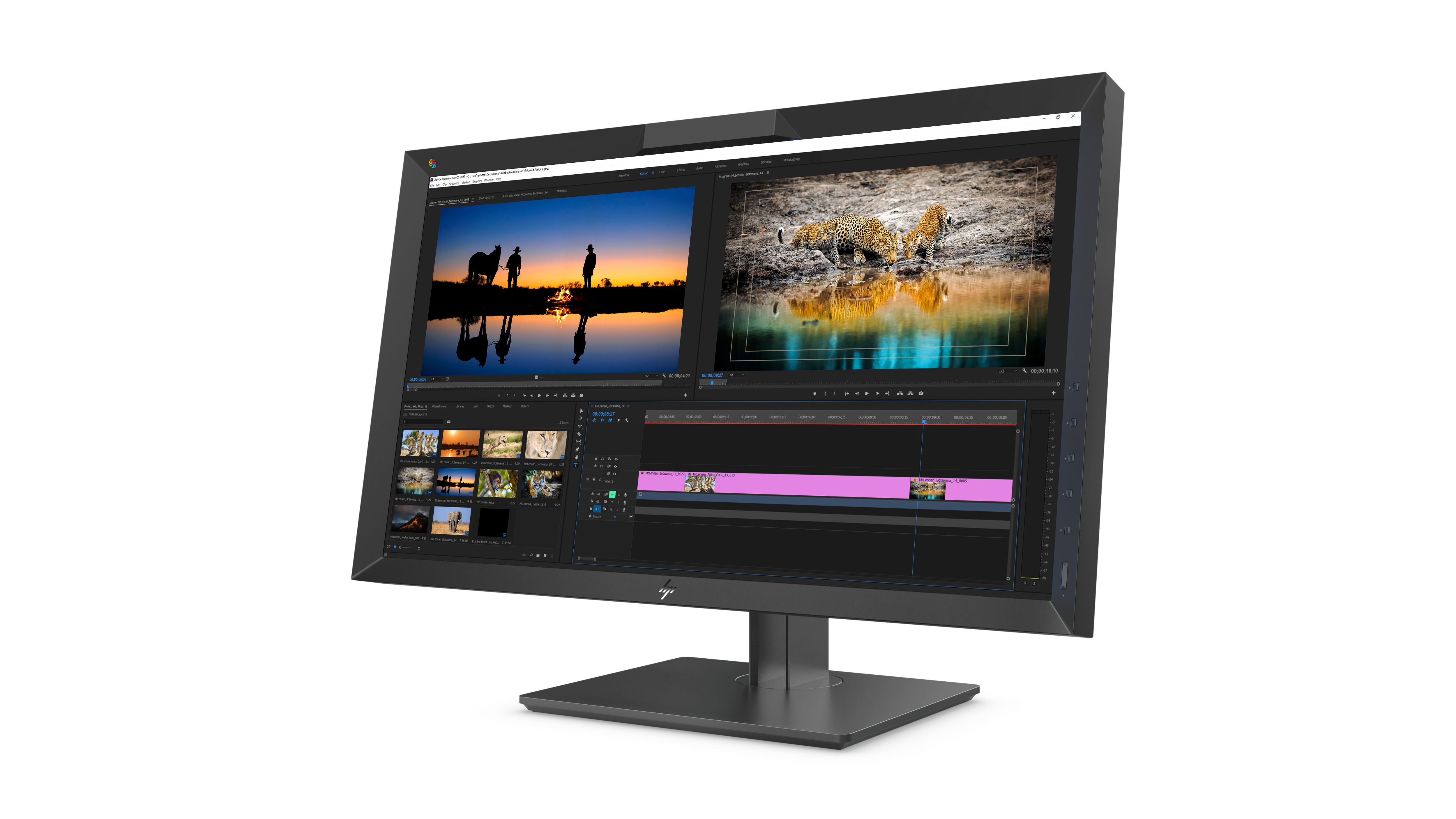 2NJ08A4#ABB dreamcolor z27x g2 27" display qhd 2560x1440 ips 250 5ms 16:9 2xhdmi 2xdp usb usb-c 3-3-0 HP HP DreamColor Santreyd  - Вид №1