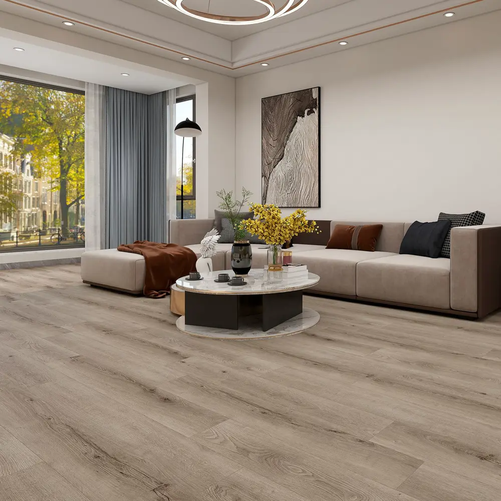 SPC плитка «Дуб Гилмор» 43 класс - влагостойкое напольное покрытие 89401968 Floorwood STLM-1480886