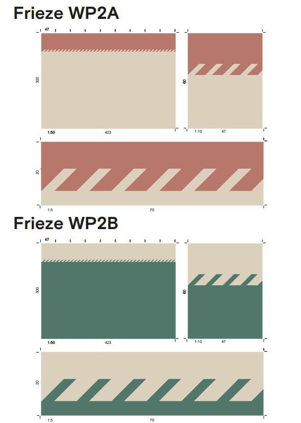 Водонепроницаемые обои для ванной комнаты Ex.T Frieze ARCH-00043184 - Вид №5
