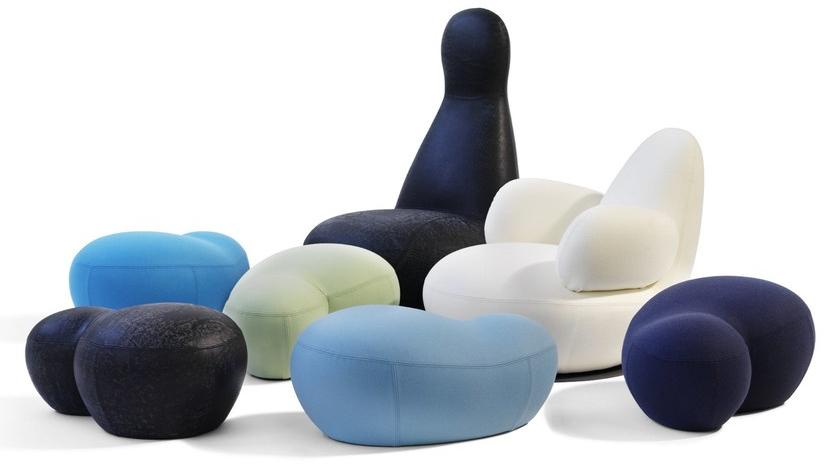 Blå Station Пуф из ткани / подставка для ног Oppo Bla Station sun-id-1488730 - Вид №8