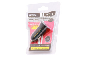 16721601 Универсальное зарядное устройство с USB-портом UCC-1-2B WIIIX