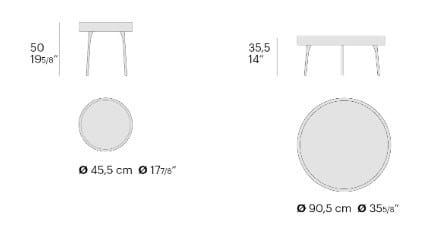 Круглый журнальный столик Bolzan Gabri ARCH-00125273 - Вид №8