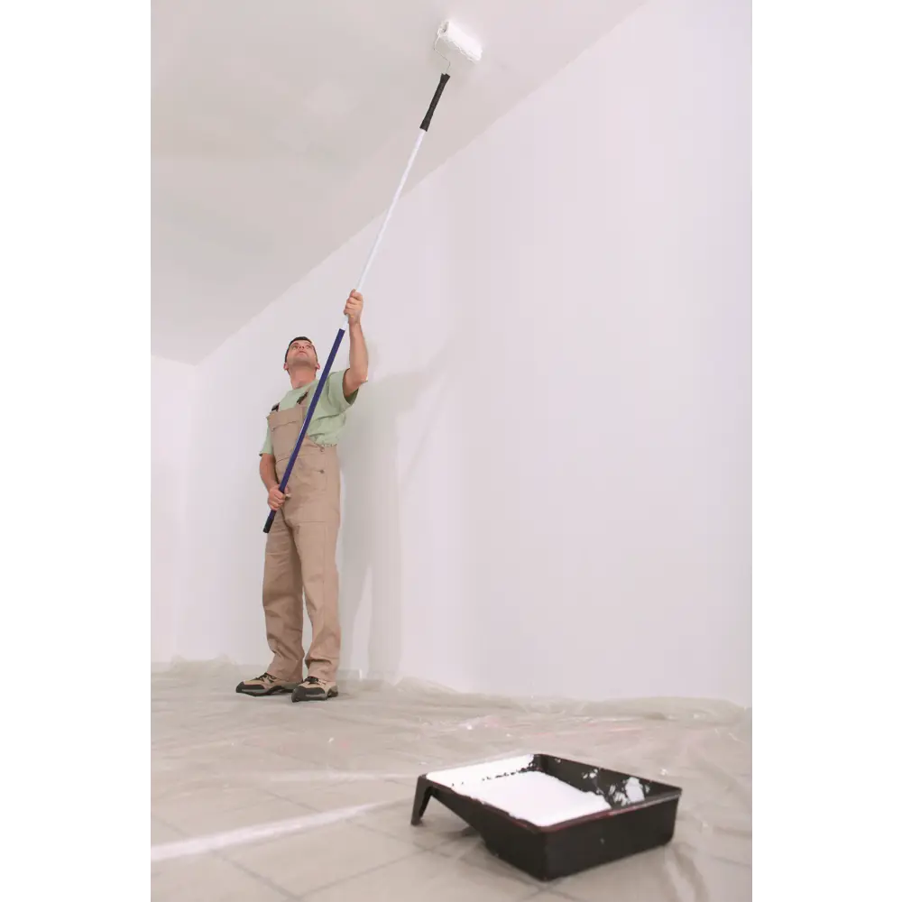 Интерьерная краска Luxens для потолков - матовая белая, 1 л 84180902 STLM-0047031 - Вид №5