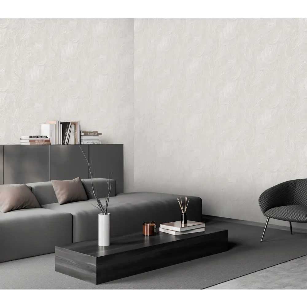 Обои флизелиновые Ateliero Дель Венто 1.06 м серые At587354 Дельвенто STLM-2063627 - Вид №5