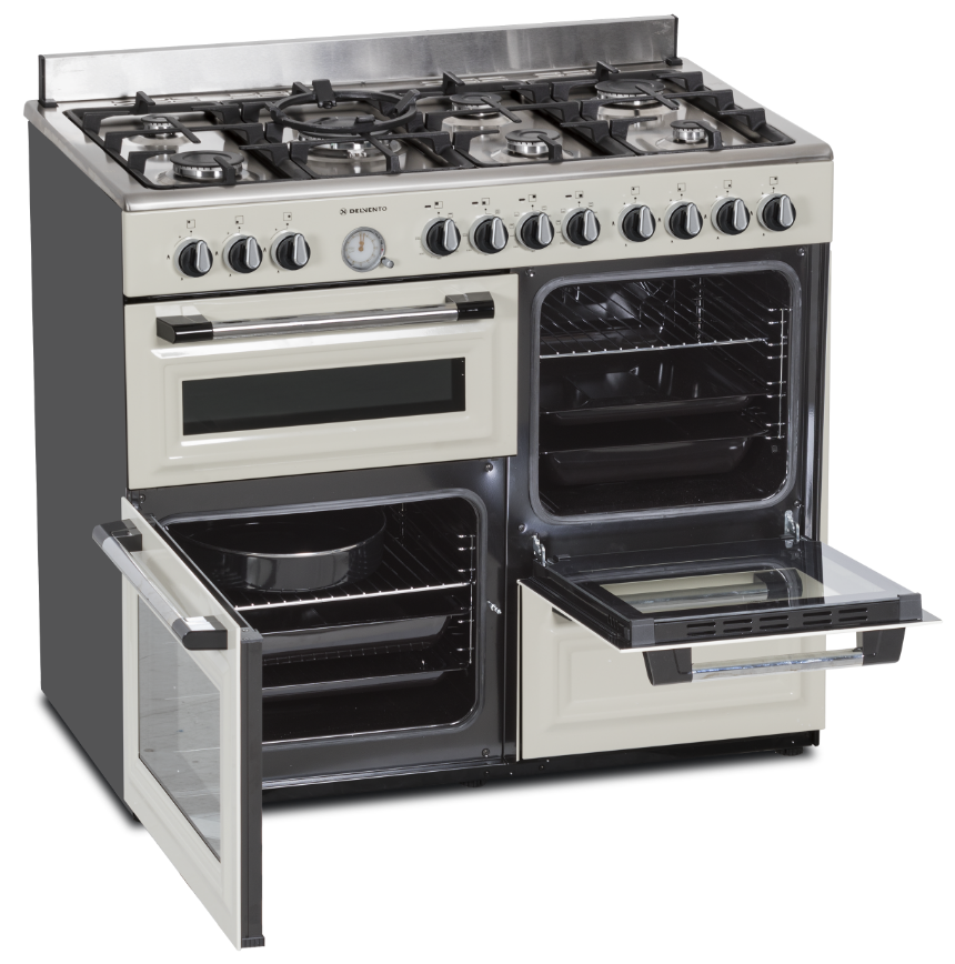 9057835 Комбинированная плита Delvento V10XR53001 бежевый STDN-0101275 - Вид №4