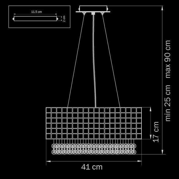 Подвесная люстра Lightstar Bezazz 743164 LIGHTSTAR ДИЗАЙНЕРСКИЕ, BEZAZZ 056288 Хром  - Вид №1