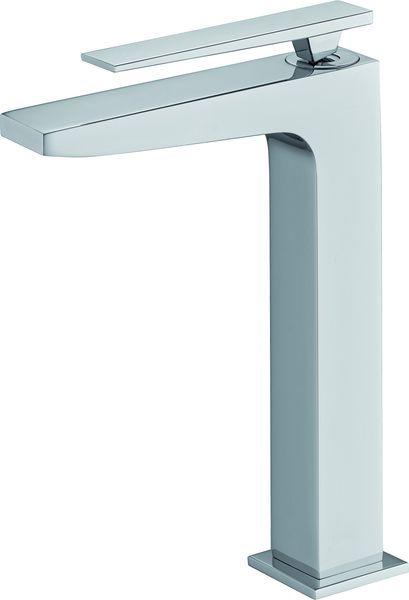 19051-010 Mariner Kepler, однорычажный смеситель для раковины средний с дон. клапаном "click clack", цвет хром 