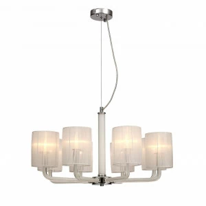 Подвесная люстра Favourite Birra 1861-8P FAVOURITE ДИЗАЙНЕРСКИЕ, BIRRA WHITE 057063 Белый