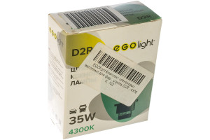 16099342 Комплект ксеноновых автоламп для фар цоколь D2R, 4300К, 102 Egolight