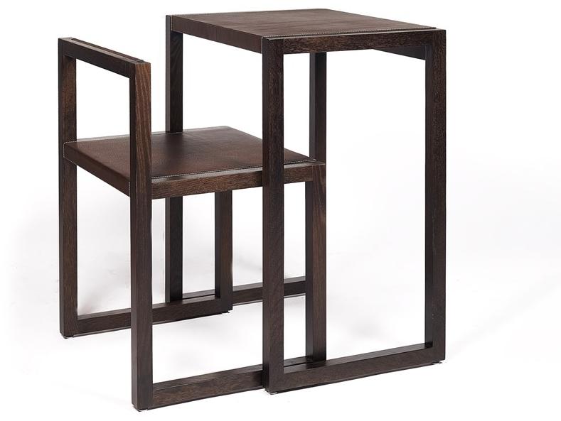 Wildspirit Письменный стол из дерева и телячьей кожи sun-id-1507274 - Вид №1