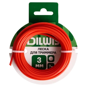 Леска DILWIS 3 мм 7 м цвет красный 89425562 STLM-2152778