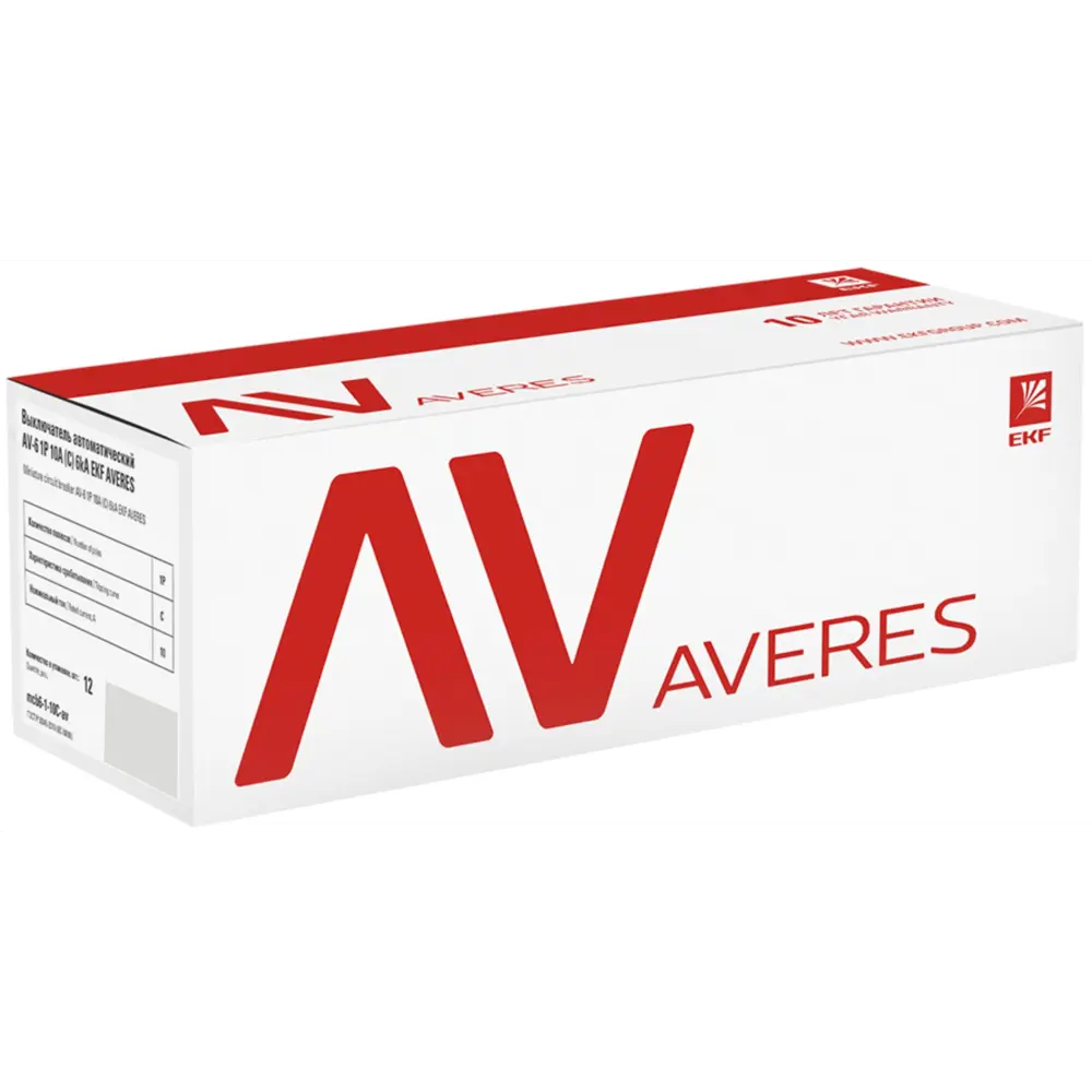 Автоматический выключатель EKF AV-6 3P для надежной защиты сети 84579887 STLM-0052249 - Вид №3