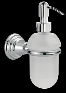 CA127 Дозатор для жидкого мыла, настенный, из матового стекла 0,275 л bagno&associati CANOVA