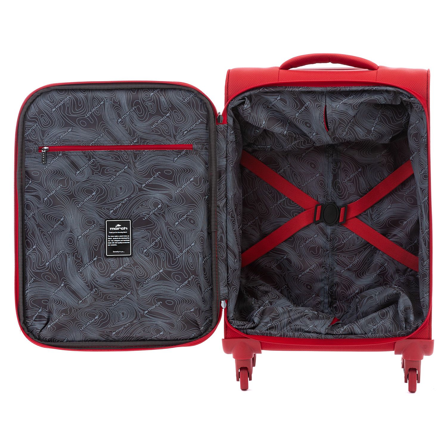 M2844-01-52 Чемодан M2844*52 S March Polo - Вид №1