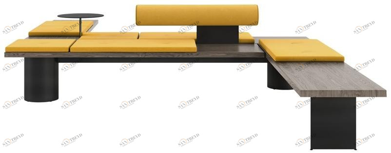 Tacchini Модульная скамья со спинкой sun-id-1377260