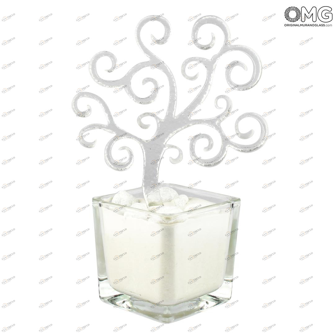 3132 ORIGINALMURANOGLASS Ароматизатор для дома - Дерево Жизни - хрустальный - Original Murano Glass OMG 8 см 