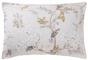 Alexandre Turpault Хлопковая наволочка с цветочными мотивами Quintessence