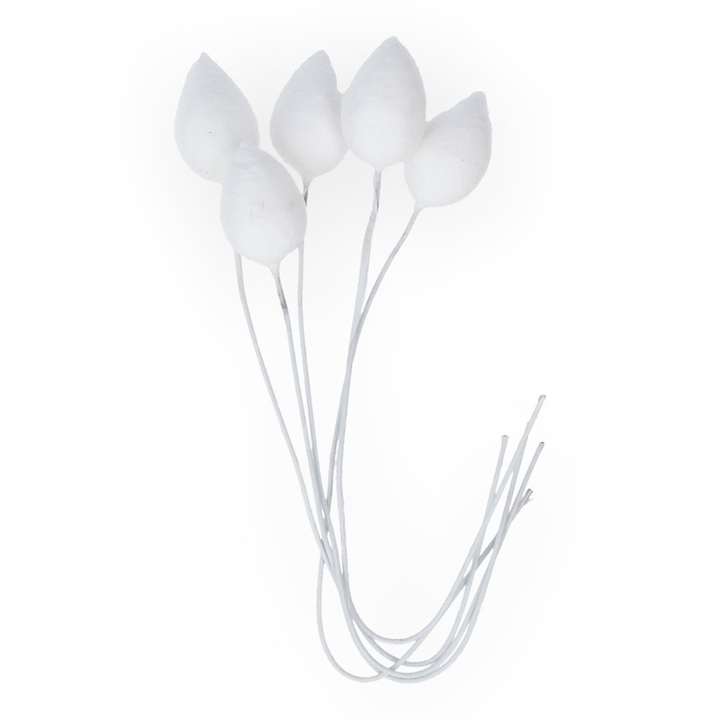 03-0030 Основа для роз №2 5 шт. миниатюры 12мм Fleur 