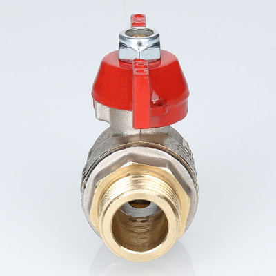 S.219.04 Кран шаровой ENOLGAS BASIC с ручкой «бабочкой» и наружной резьбой Valtec 1/2"  - Вид №6