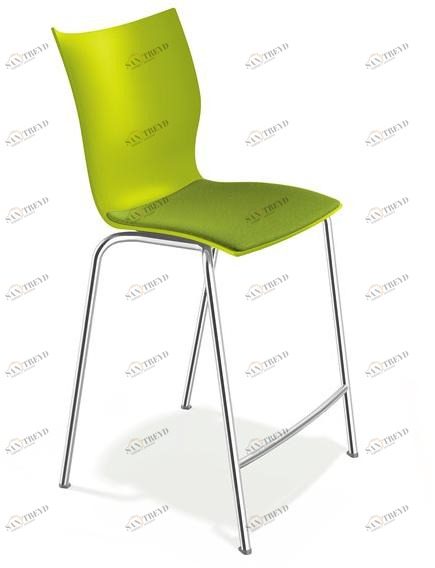 Casala Табурет пластиковый с подставкой для ног Onyx barstool 2431/06