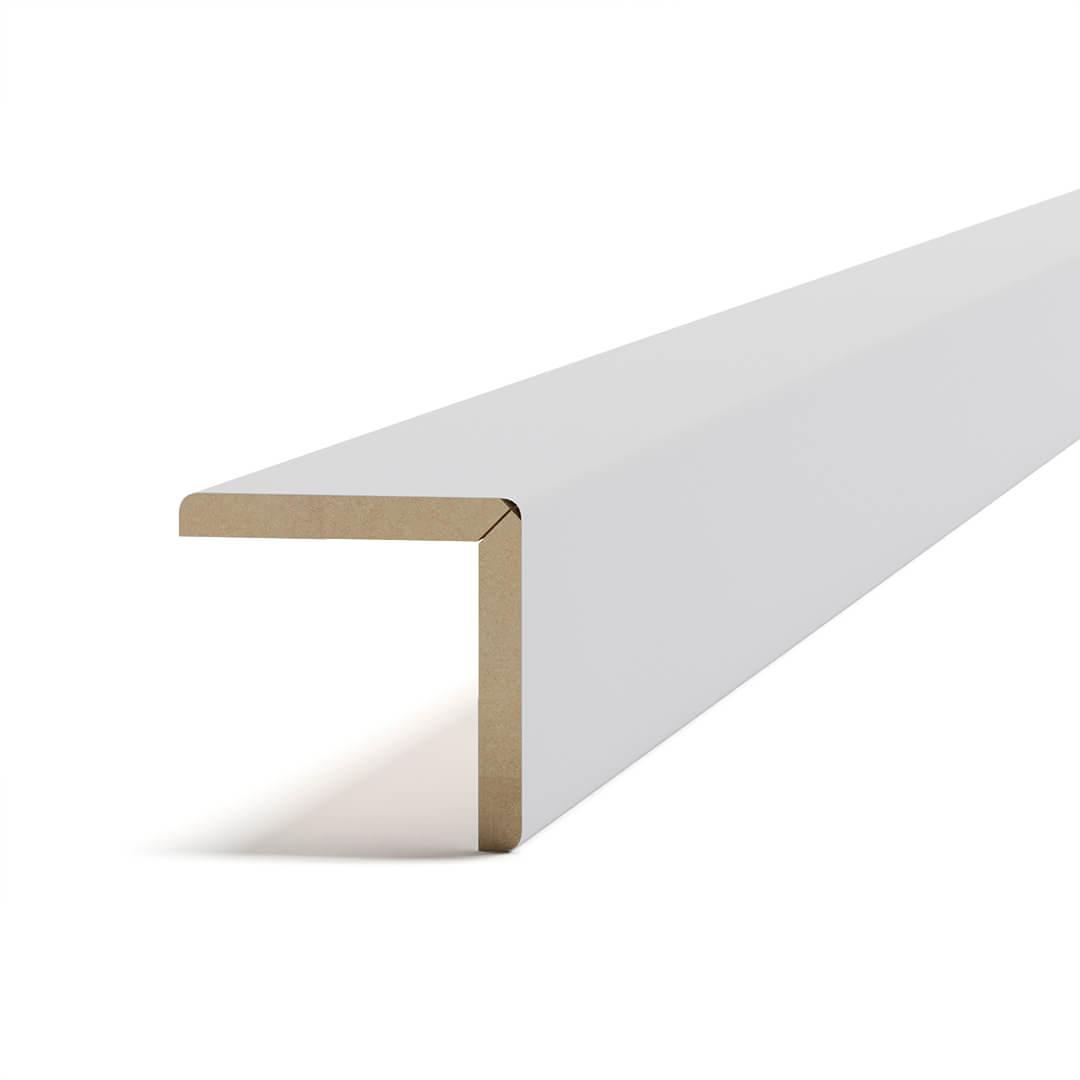 Угол универсальный МДФ STELLA 2700*24*24 Белый (10) Standart STSR-105