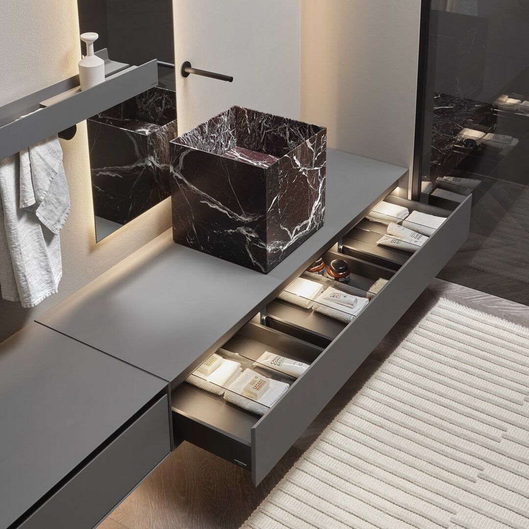 Квадратный умывальник из натурального камня Antoniolupi NABATEI ARCH-00075280 - Вид №6