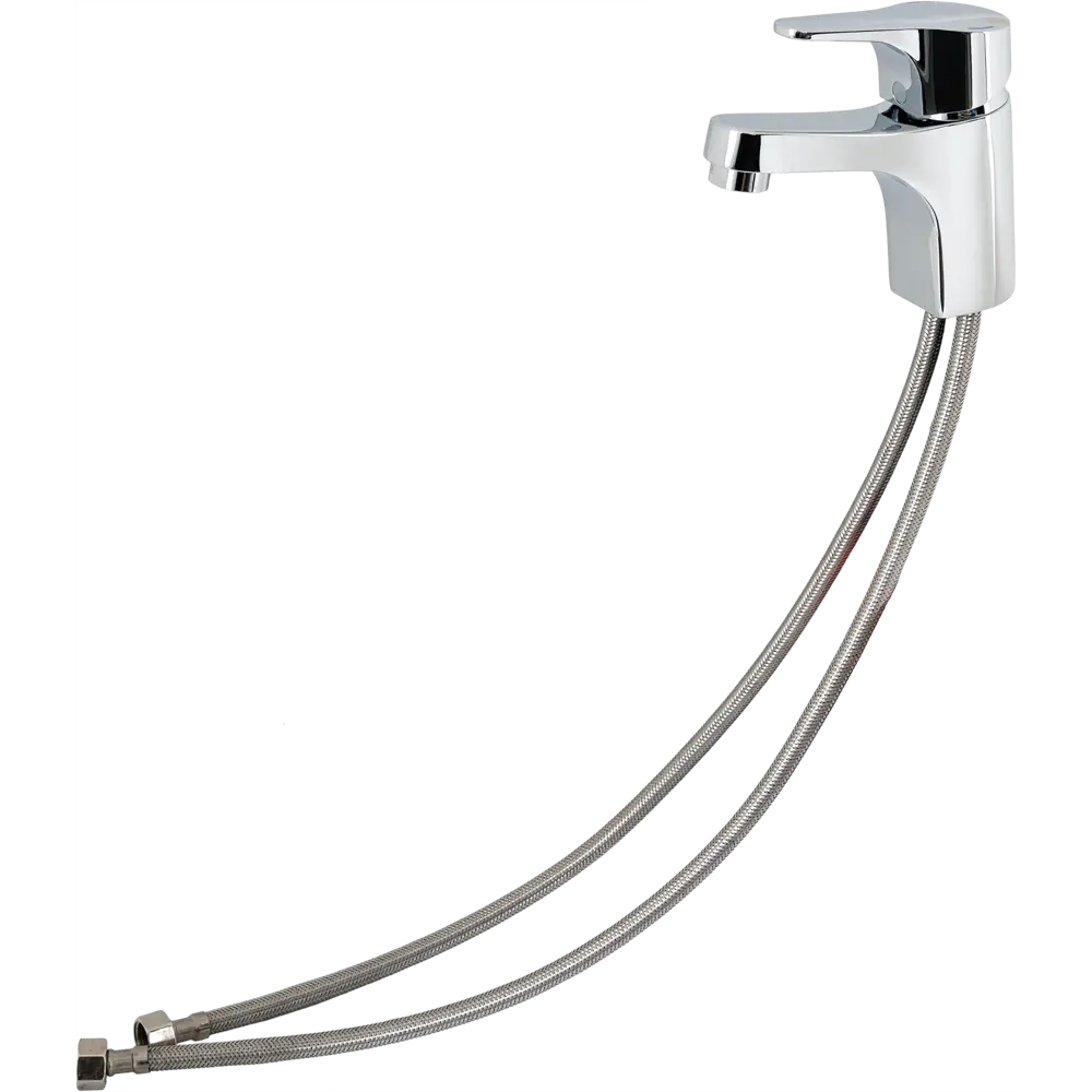 Смеситель для раковины Vidima Next однорычажный цвет хром STLM-2082247 - Вид №1