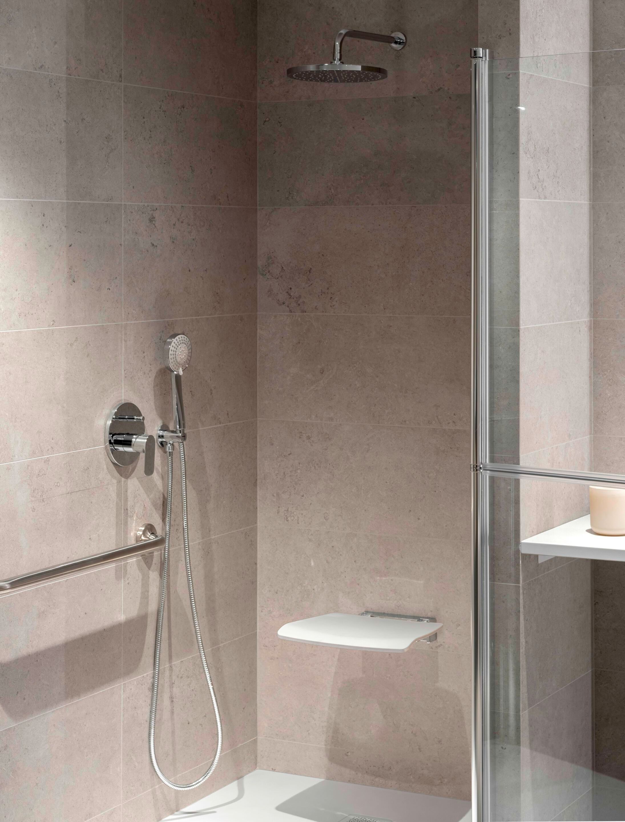 Металлический ручной душ с фиксированной струей Roca Звезда ARCH-00099145 - Вид №6