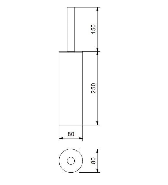 Щетка Fantini Rubinetti Young Accessories ARCH-00103232 - Вид №2
