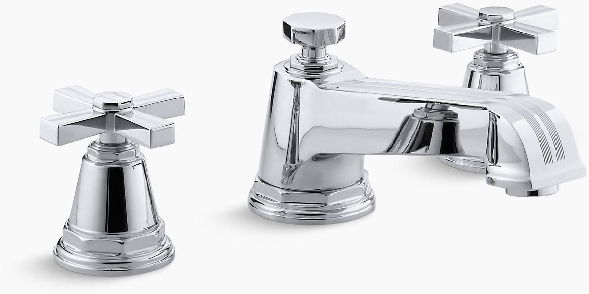 K-T13140-3B-SN Смеситель KOHLER Яркий полированный никель  - Вид №1