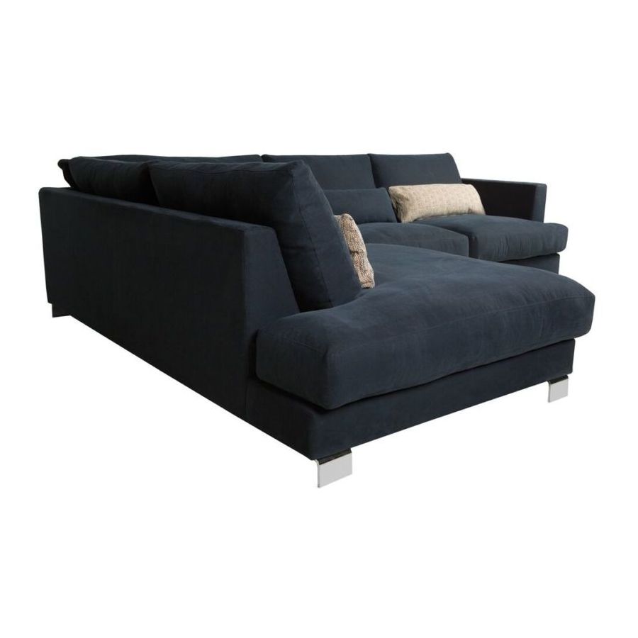 Диван угловой Brandon, левосторонний, черный Sits S1076 - Вид №8