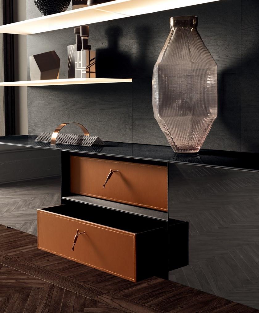 PIANCA Модульная деревянная стенка для хранения вещей Spazio sun-id-1396916 - Вид №1