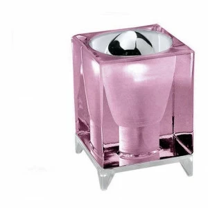 Настольная лампа 10х8 см розовая Rosso FABBIAN  00-3882425 Розовый