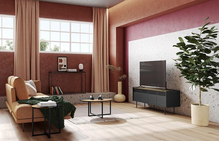 TemaHome Тумба под ТВ с распашными дверцами Radio sun-id-1428193 - Вид №8