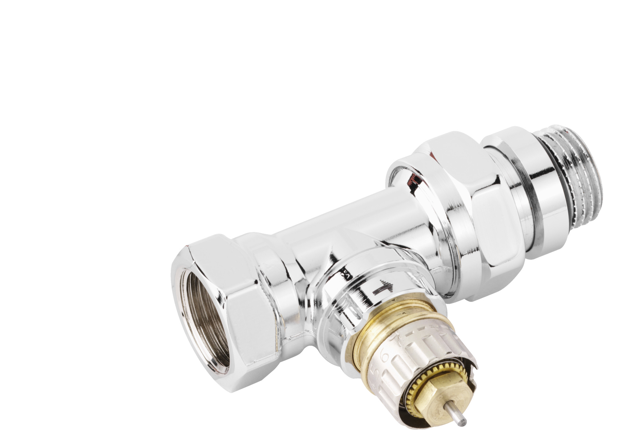 Danfoss Клапан RTR-N/RA-N для двухтрубной системы отопления Клапан RA-N 15 угл., наружн. резьба 013G4201  - Вид №15
