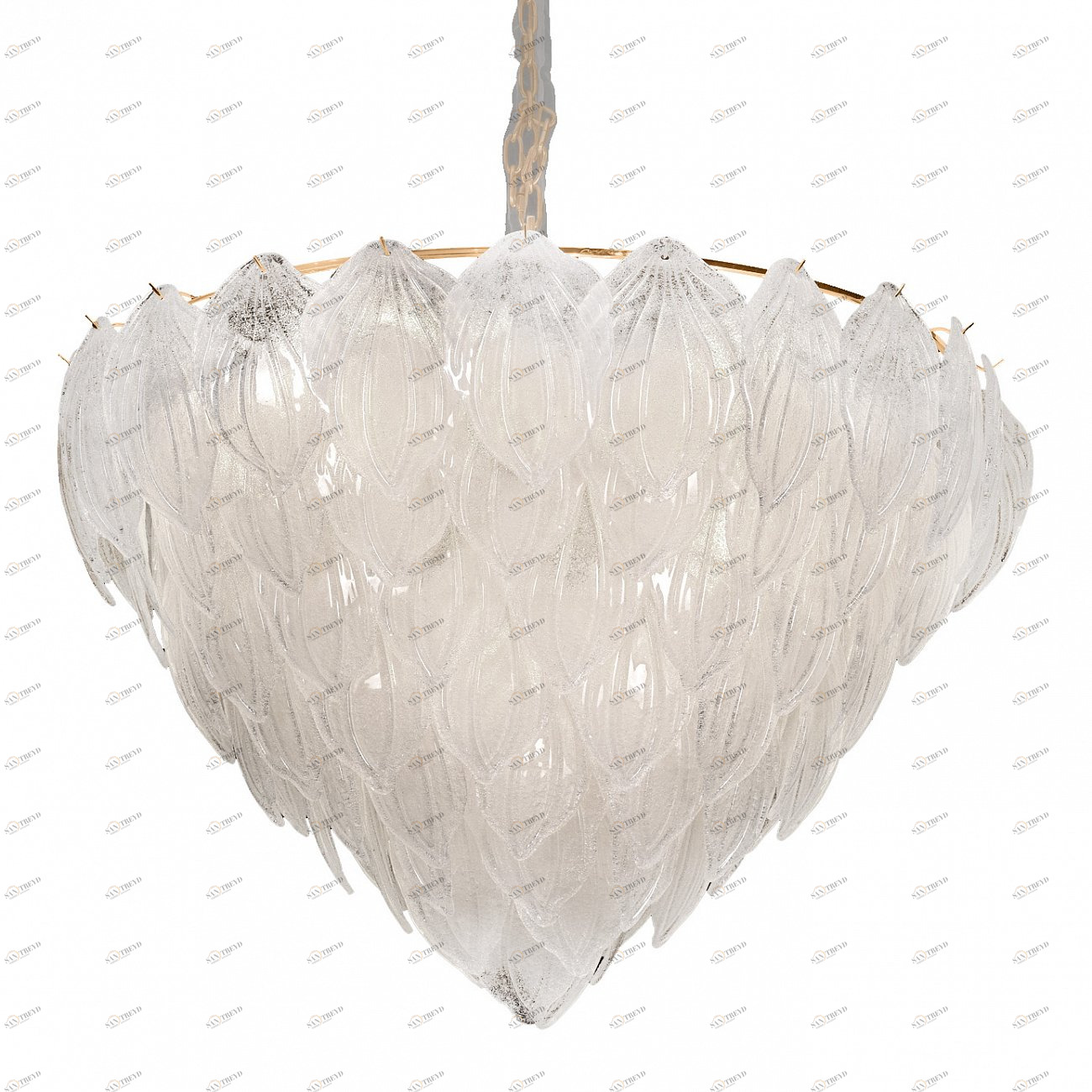 Подвесной светильник Novida L12 от Delight Collection B014 L12 DELIGHT ДИЗАЙНЕРСКИЕ 243934 Прозрачный;золото 