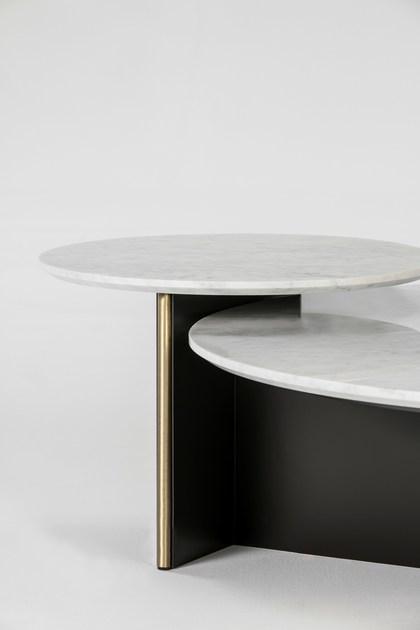 Kendo Mobiliario Журнальный столик из мрамора на металлической основе sun-id-1442545 - Вид №2