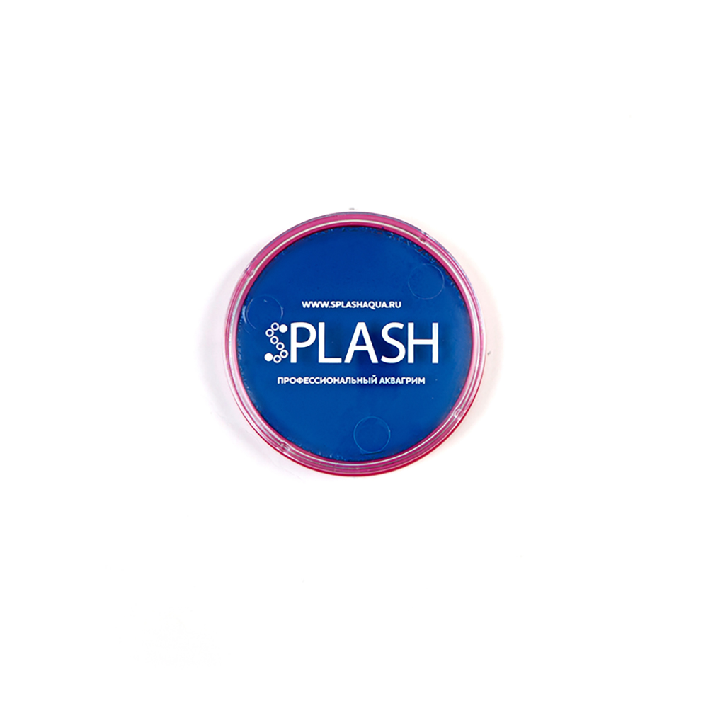 090103 Профессиональный аквагрим в шайбе синий SPLASH 